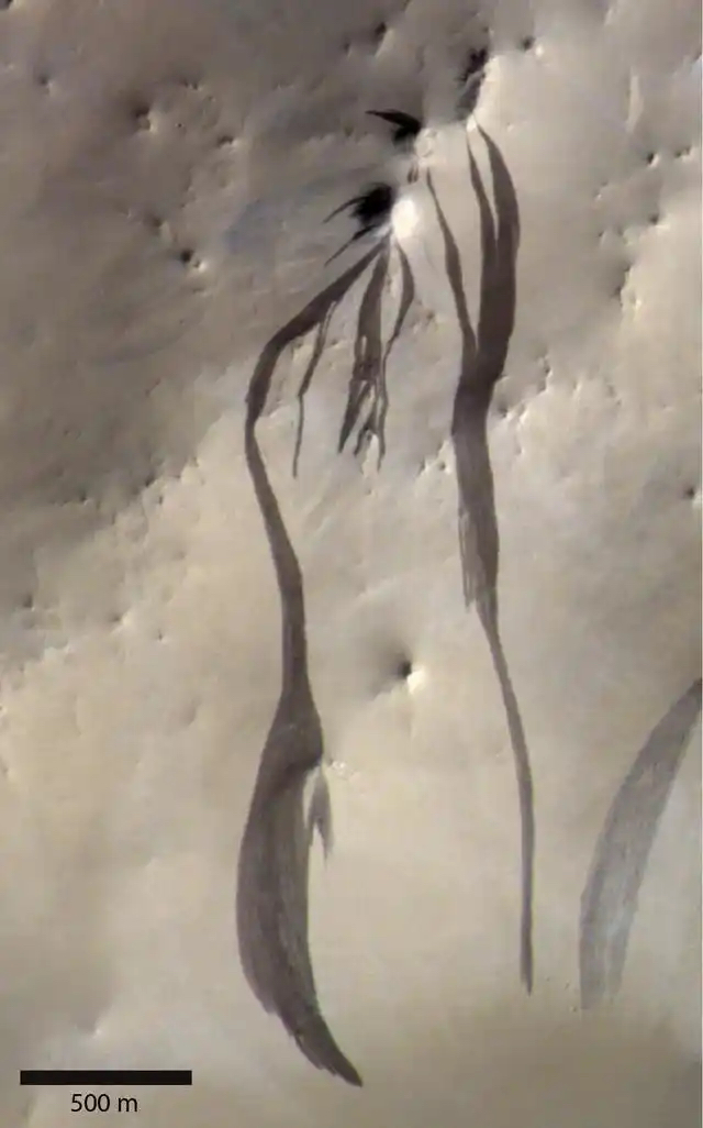 人工智能协助天文学家解读火星50万条地表痕迹(图2)